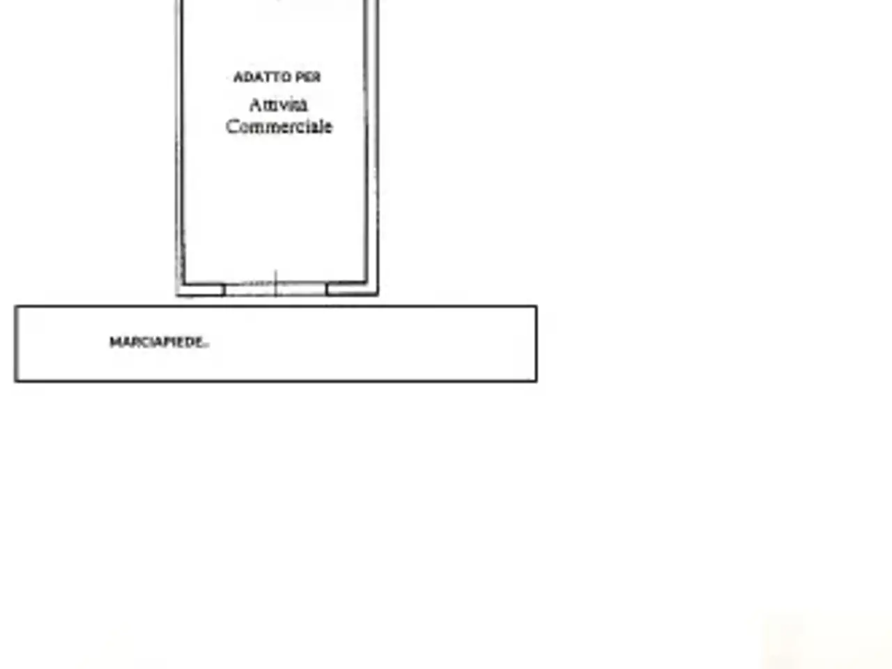 Negozio in Via Mazara, Marsala, {3} - Planimetria 1