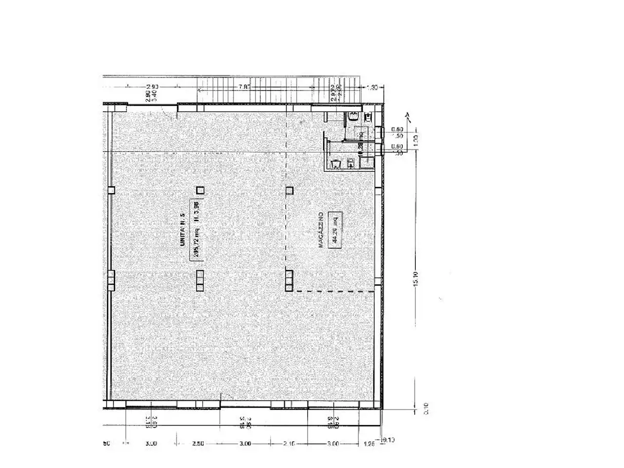 Negozio in Via Stelvio 2, Talamona, {3} - Planimetria 1