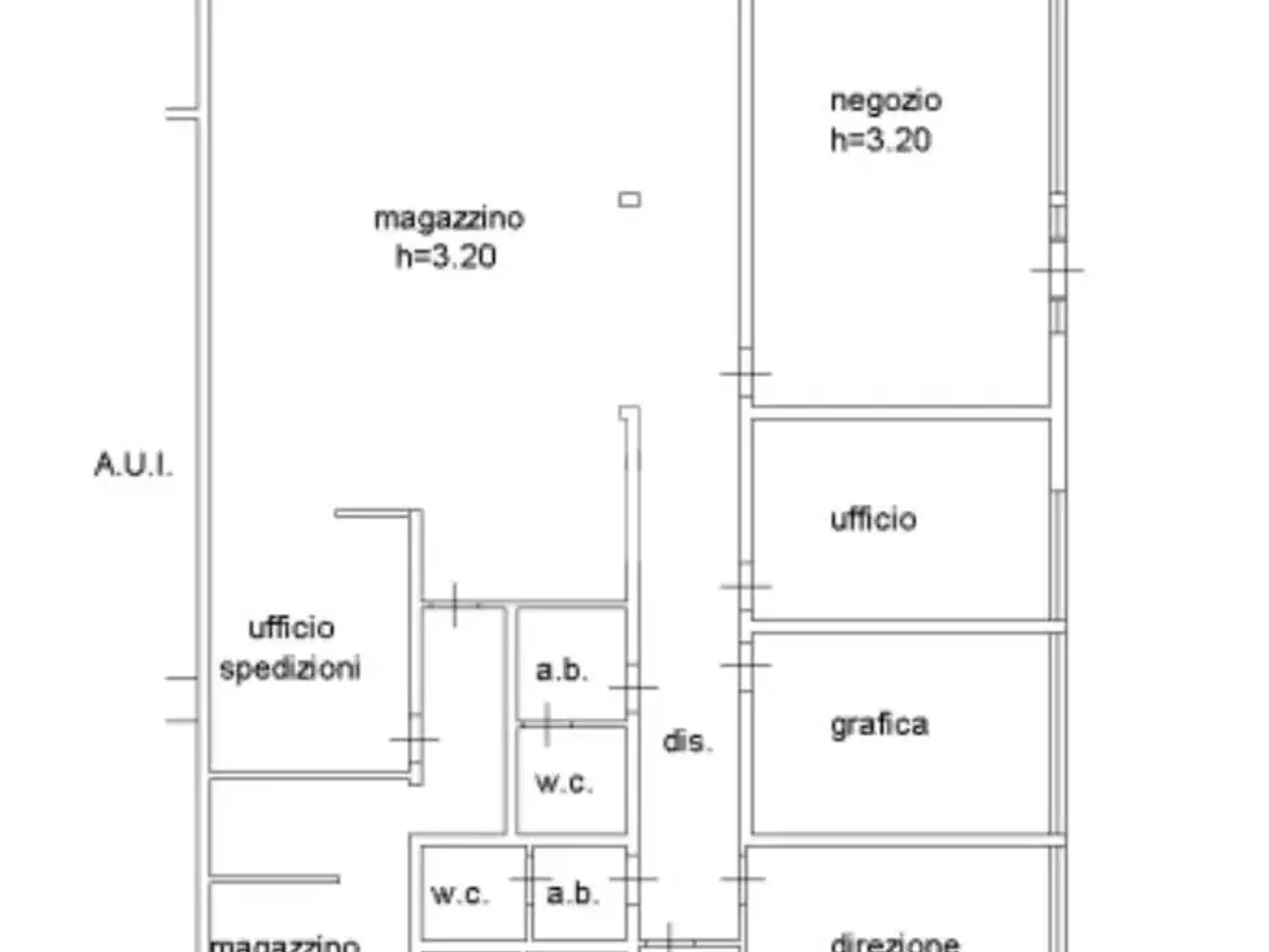 Negozio in Via Eridio 34, Desenzano Del Garda, {3} - Planimetria 1