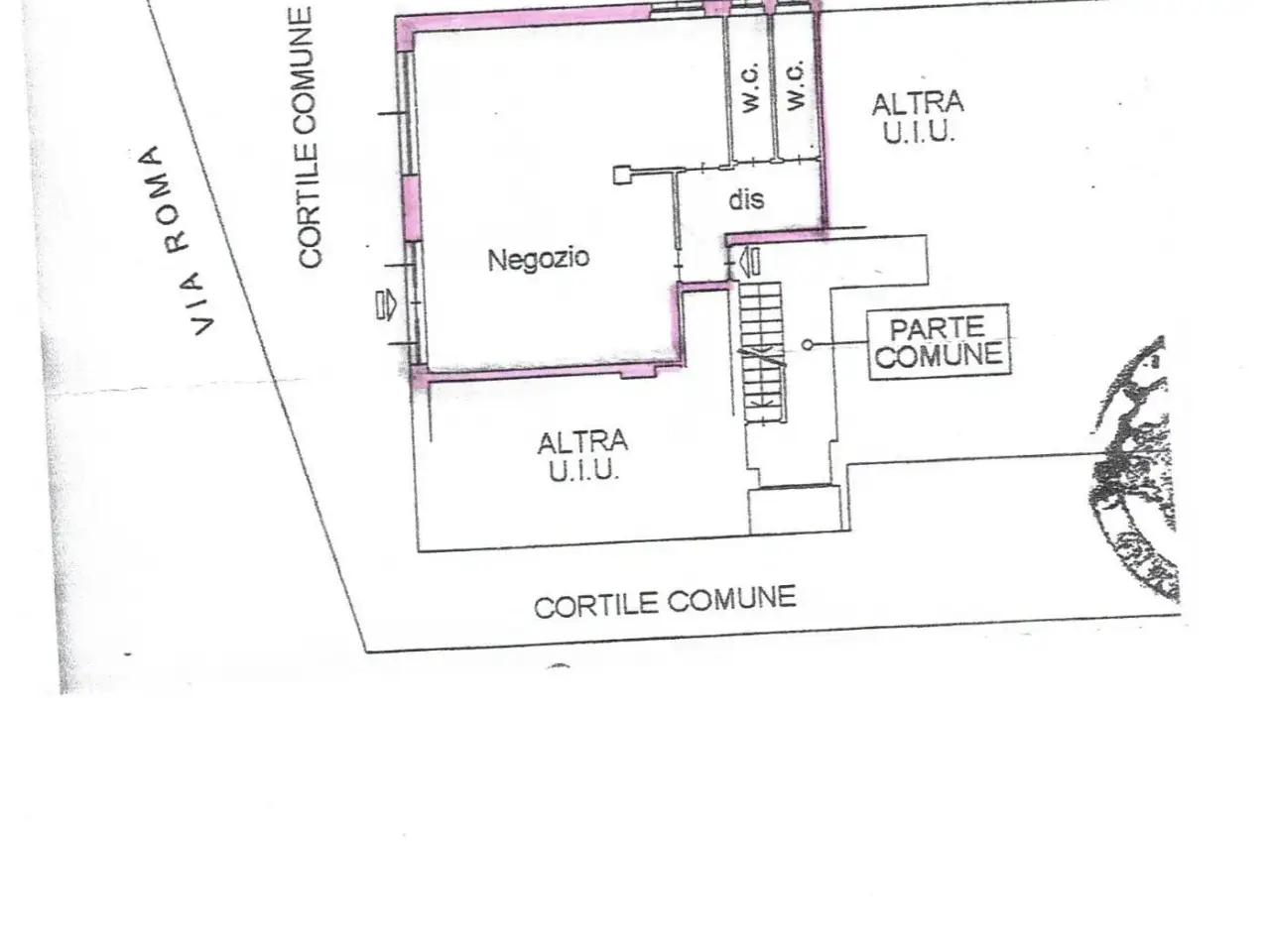 Negozio in Via Roma 21, Lainate, {3} - Planimetria 1