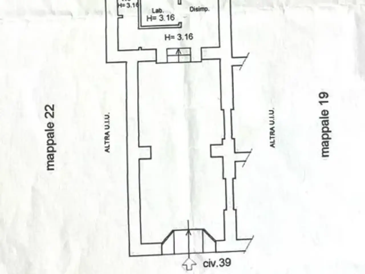 Negozio in Via Antonio Gramsci 39, Anzio, {3} - Planimetria 1