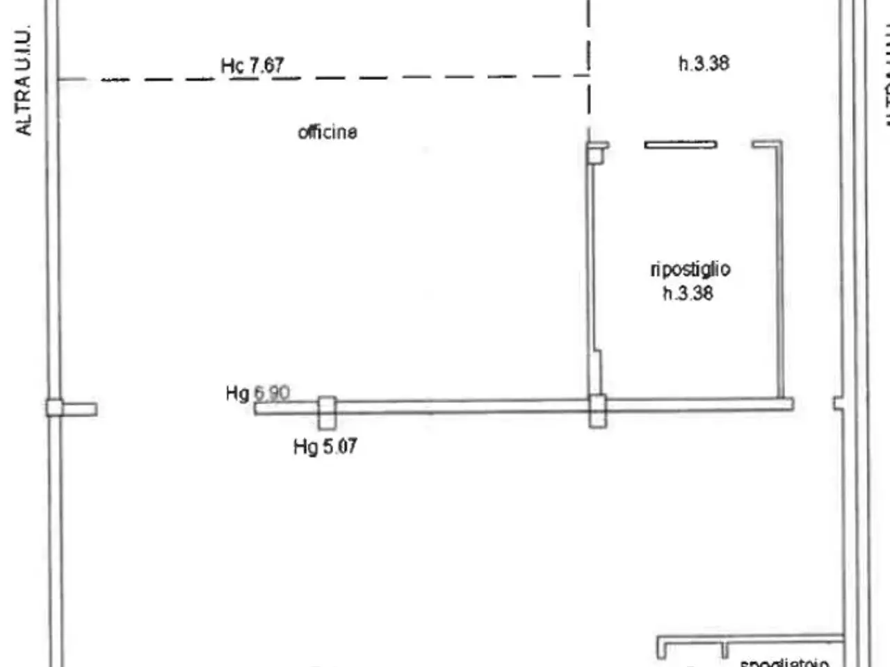 Capannone in Via Raffaello 4, Reggio Emilia, {3} - Planimetria 1