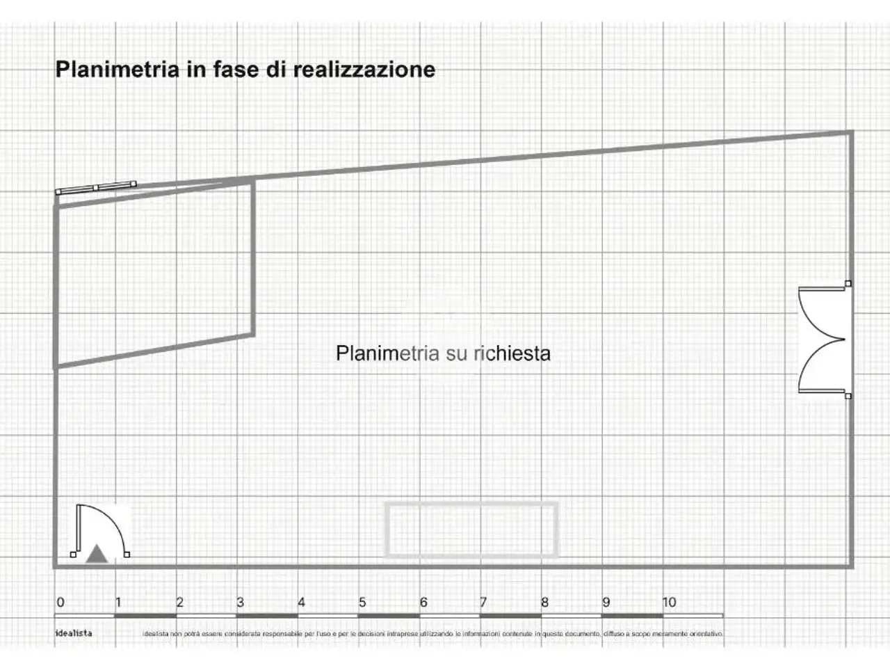 Negozio in Via Vittorio Emanuele II 24, Brescia, {3} - Planimetria 1