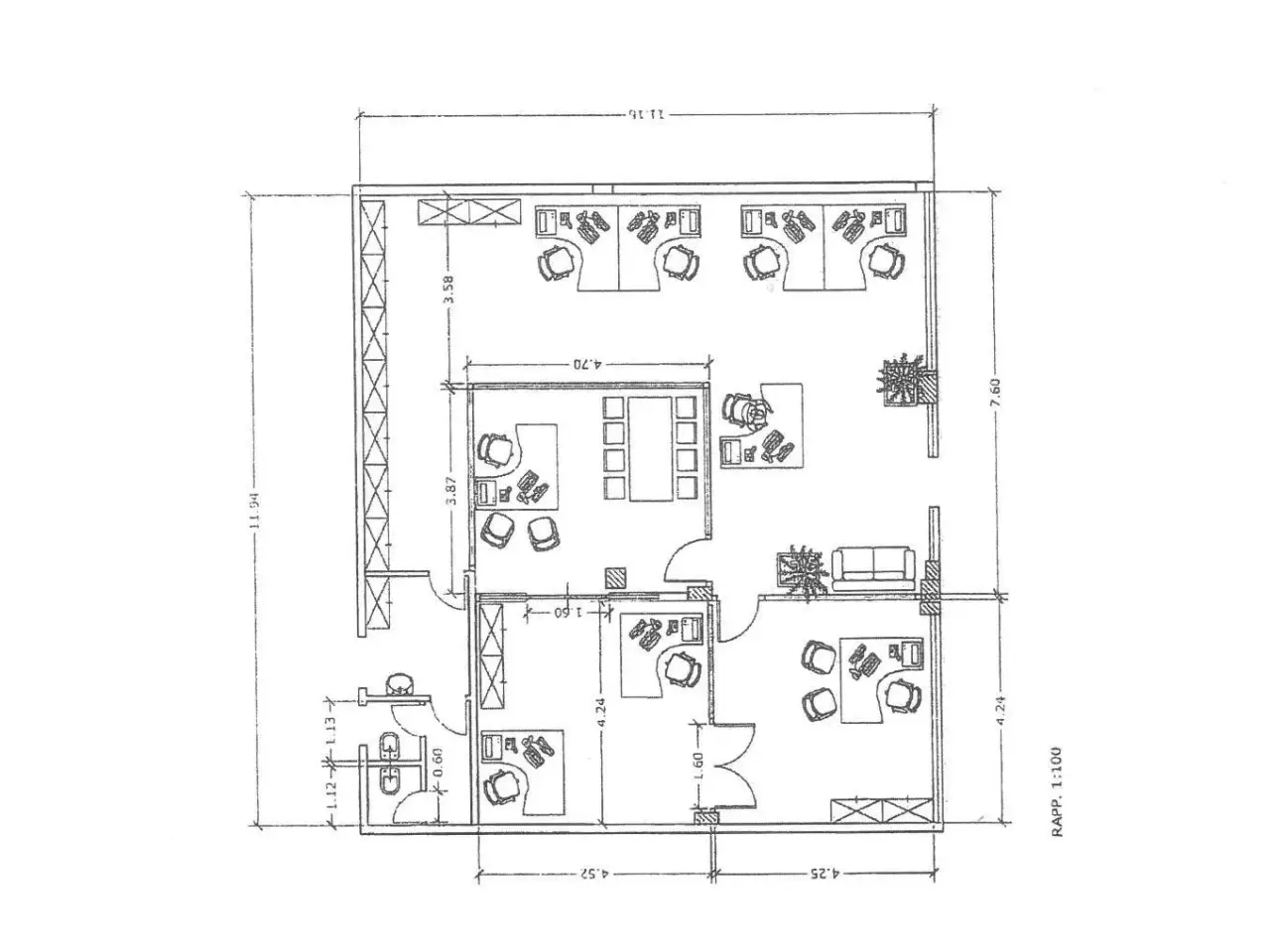 Negozio in Via Canova 37, Alessandria, {3} - Planimetria 1