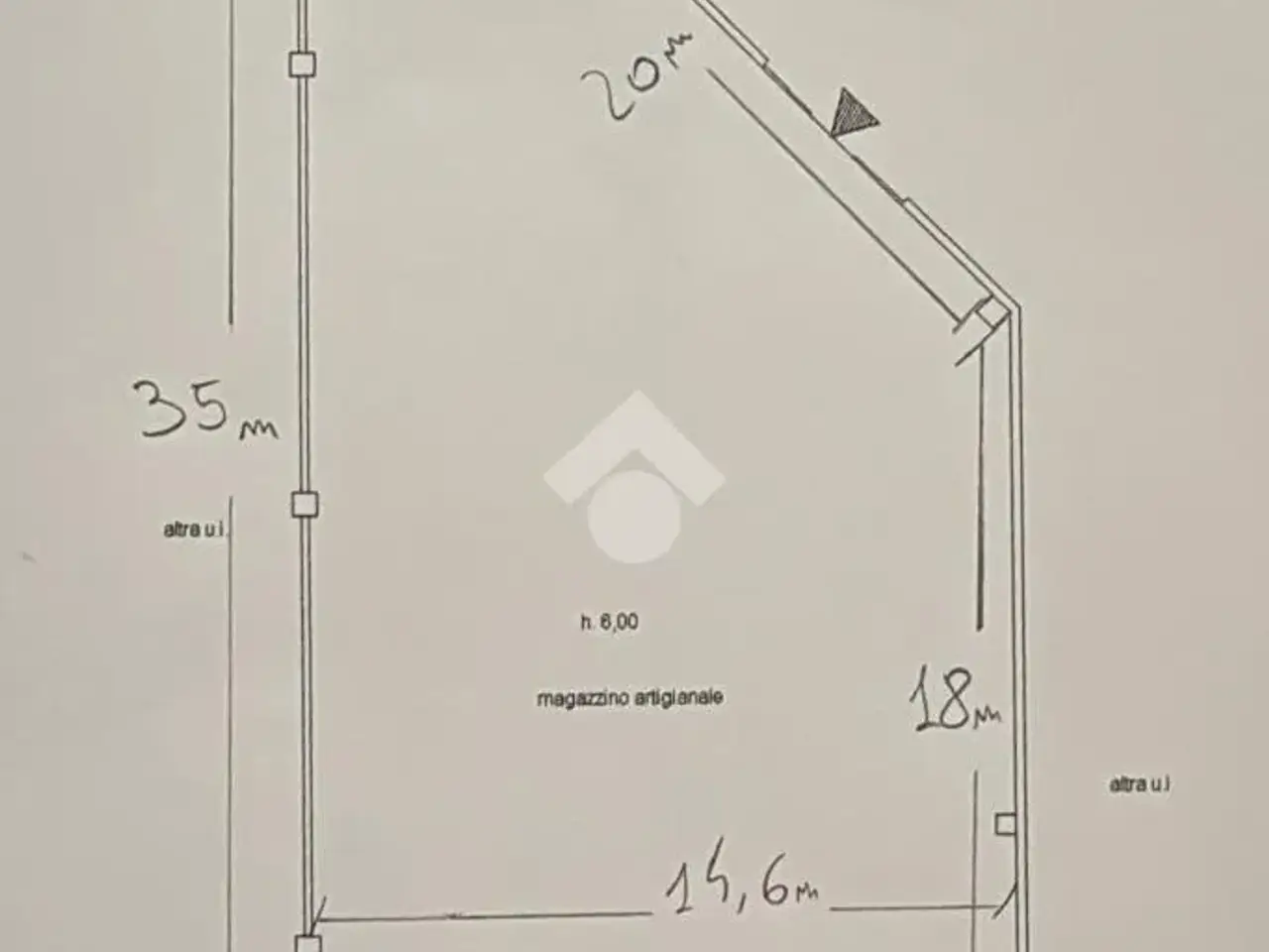 Capannone in Via Amedeo Modigliani 11, Vicopisano, {3} - Planimetria 1