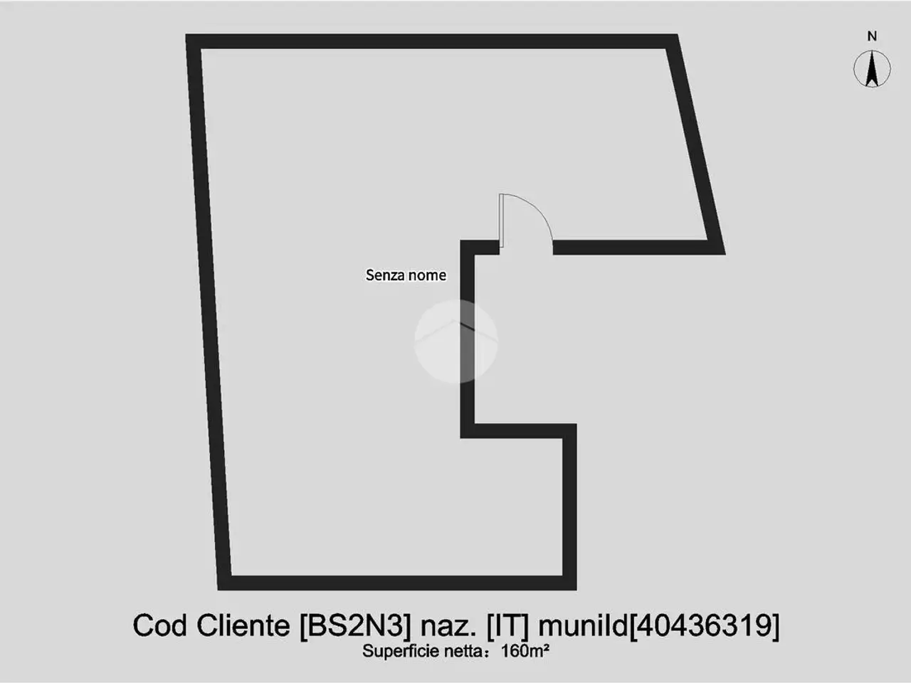 Negozio in Via Vittorio Emanuele II 8, Travagliato, {3} - Planimetria 1