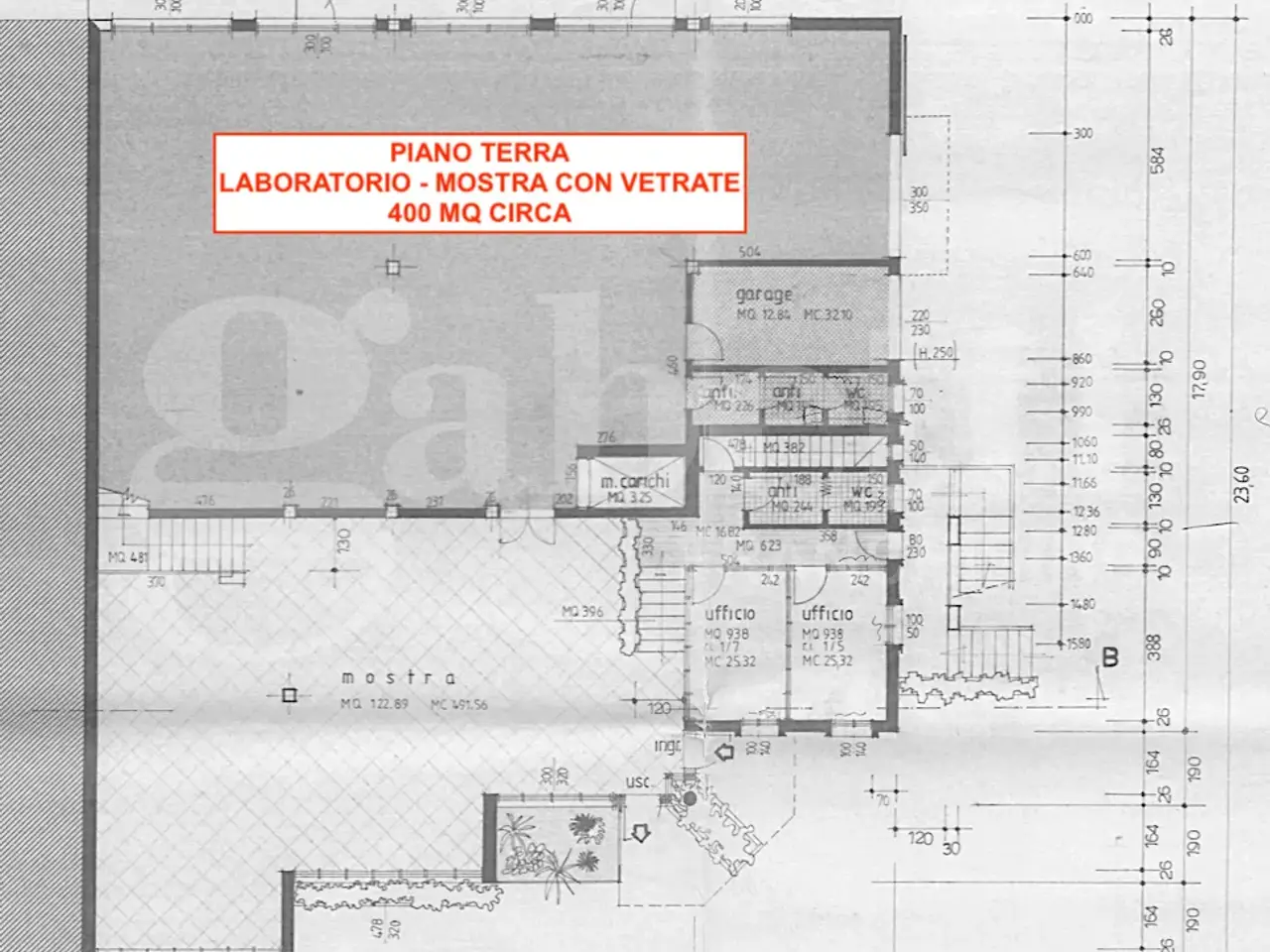 Capannone in Via Giorgione , Roncade, {3} - Planimetria 1