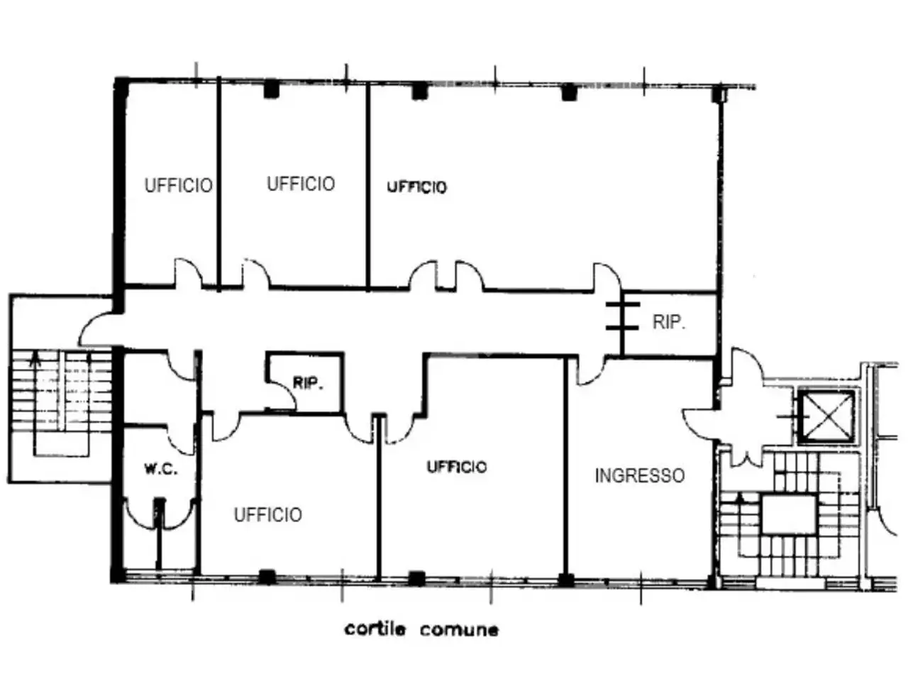 Ufficio in Via Niccolò Copernico 54, Trezzano Sul Naviglio, {3} - Planimetria 1
