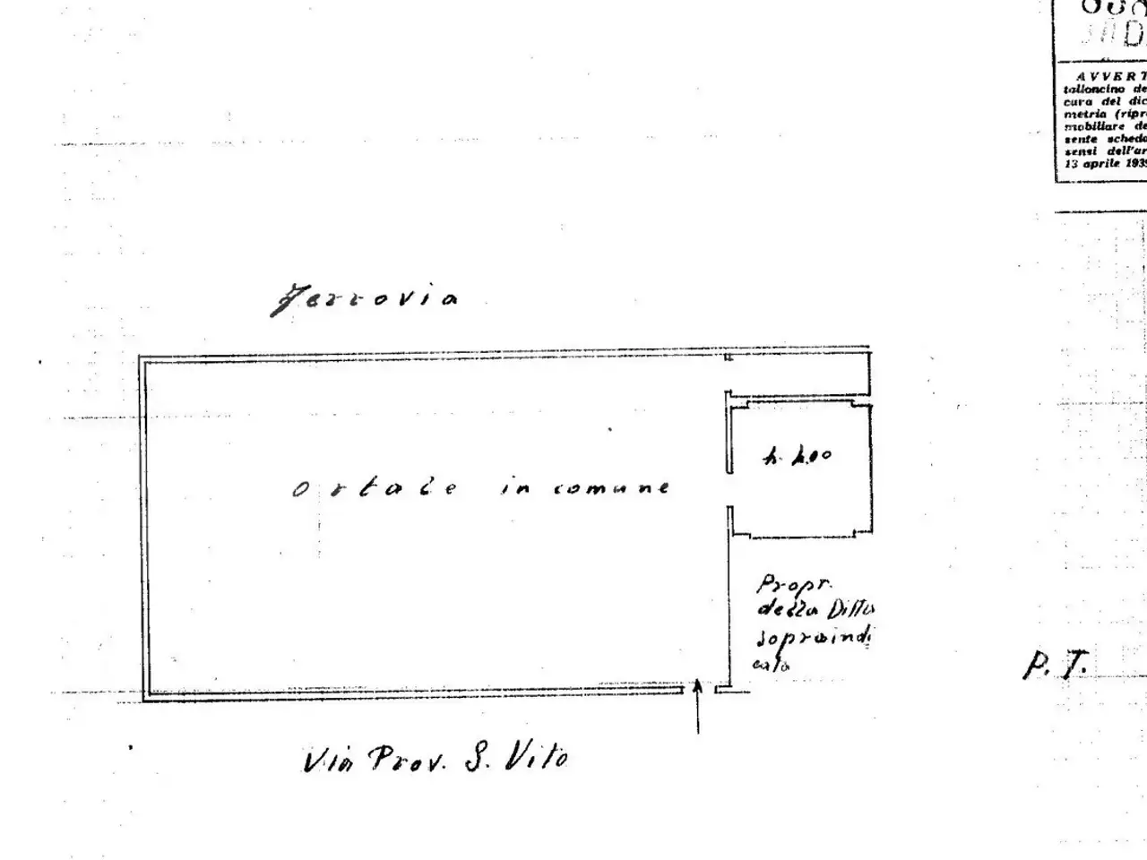 Palazzina commerciale in Via Provinciale San Vito 93, Brindisi, {3} - Planimetria 1