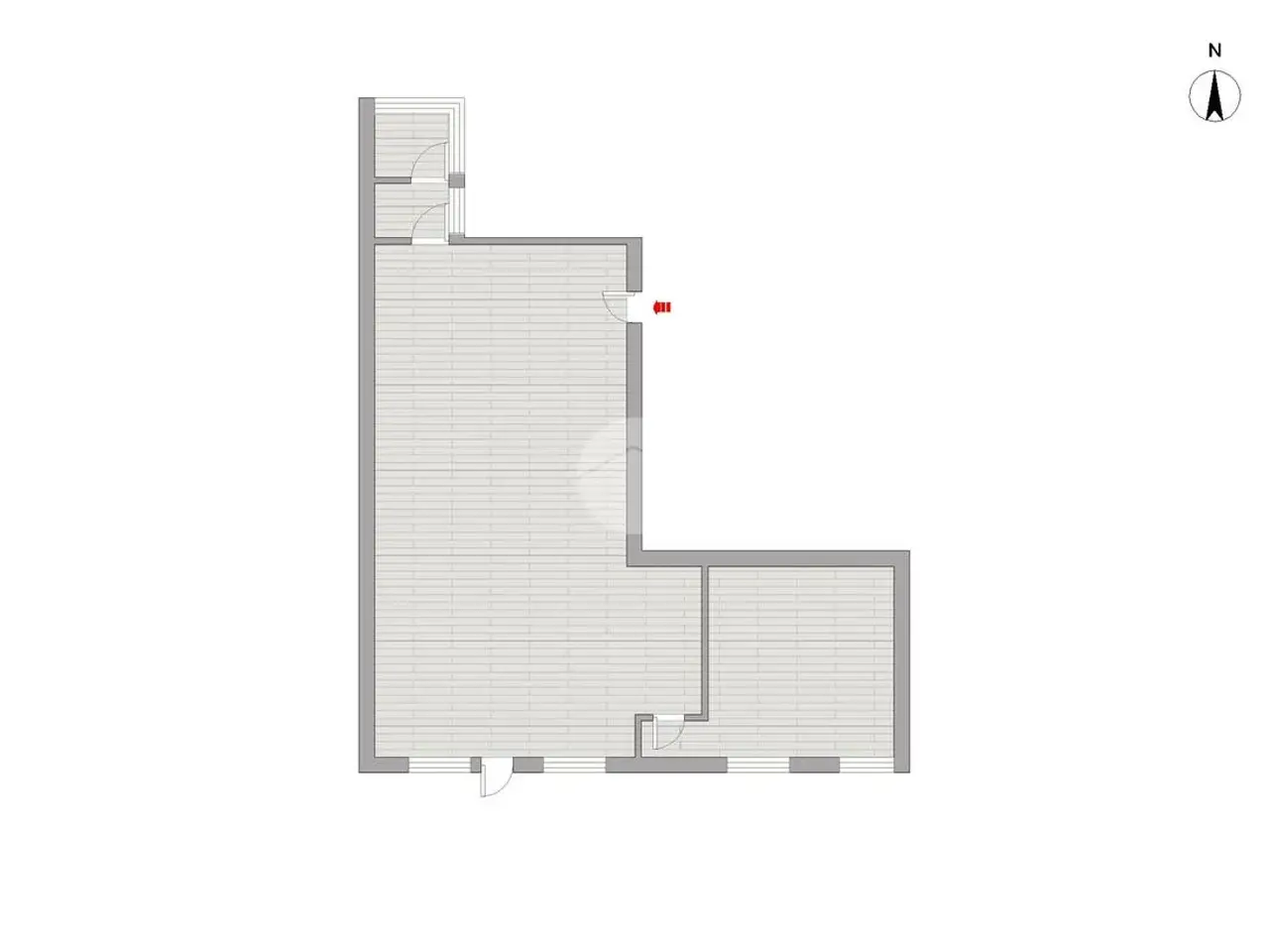 Negozio in Via Francesco Petrarca 16, Porto Mantovano, {3} - Planimetria 1