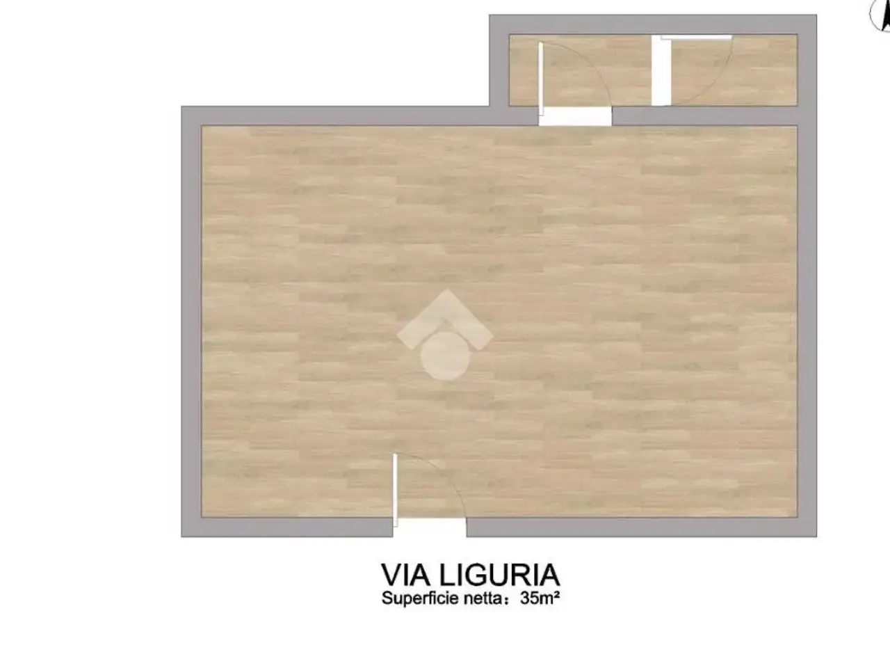 Negozio in Via Liguria 62, Palermo, {3} - Planimetria 1