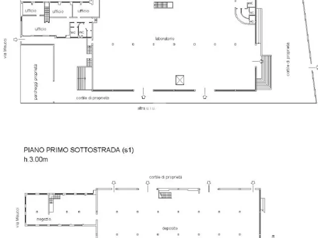 Capannone in Via Antonio Meucci 4, Corsico, {3} - Planimetria 1