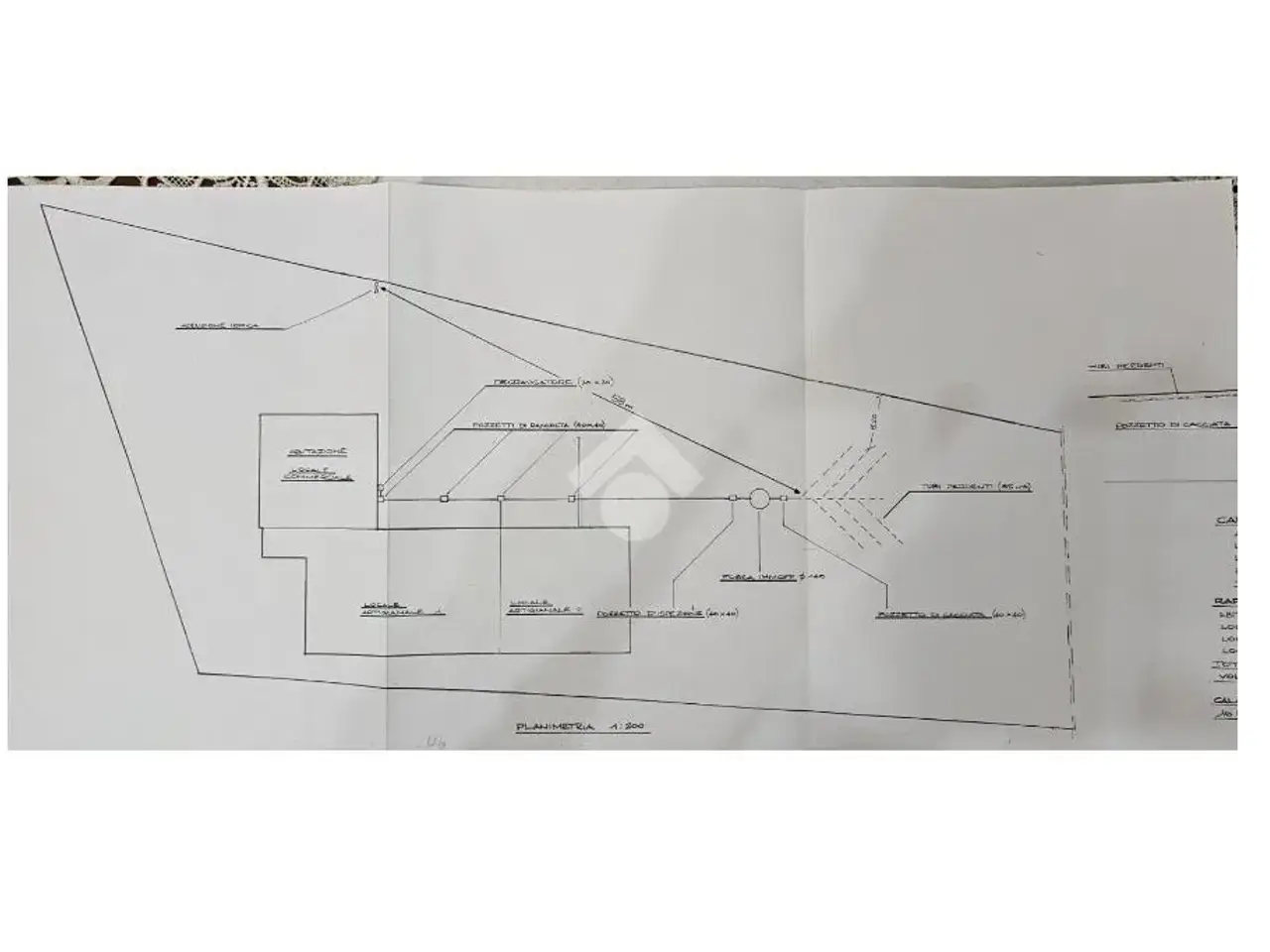 Palazzina commerciale in Via Rioli 75, Velletri, {3} - Planimetria 1
