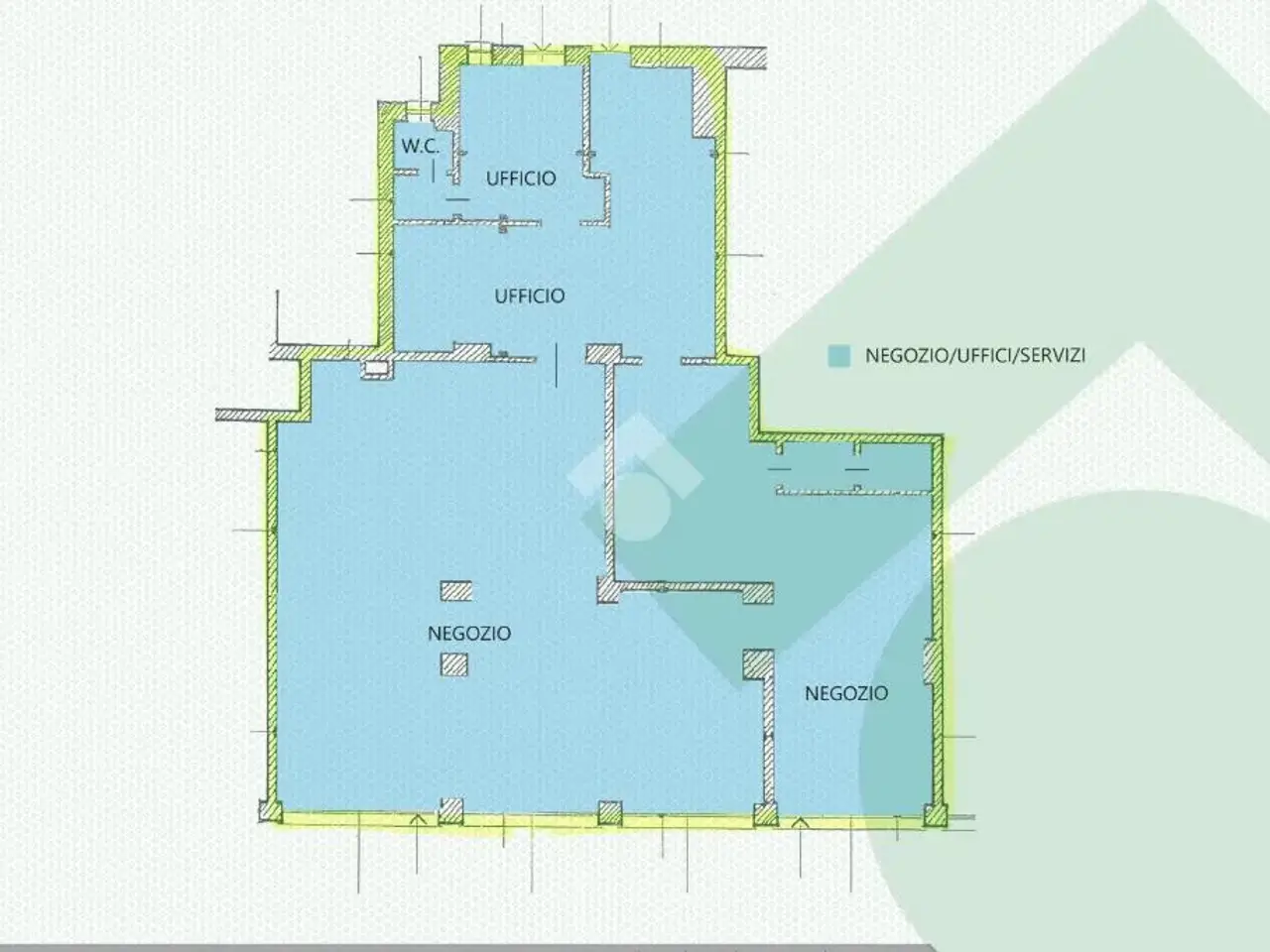 Negozio in Via Madonna 81, Rho, {3} - Planimetria 1