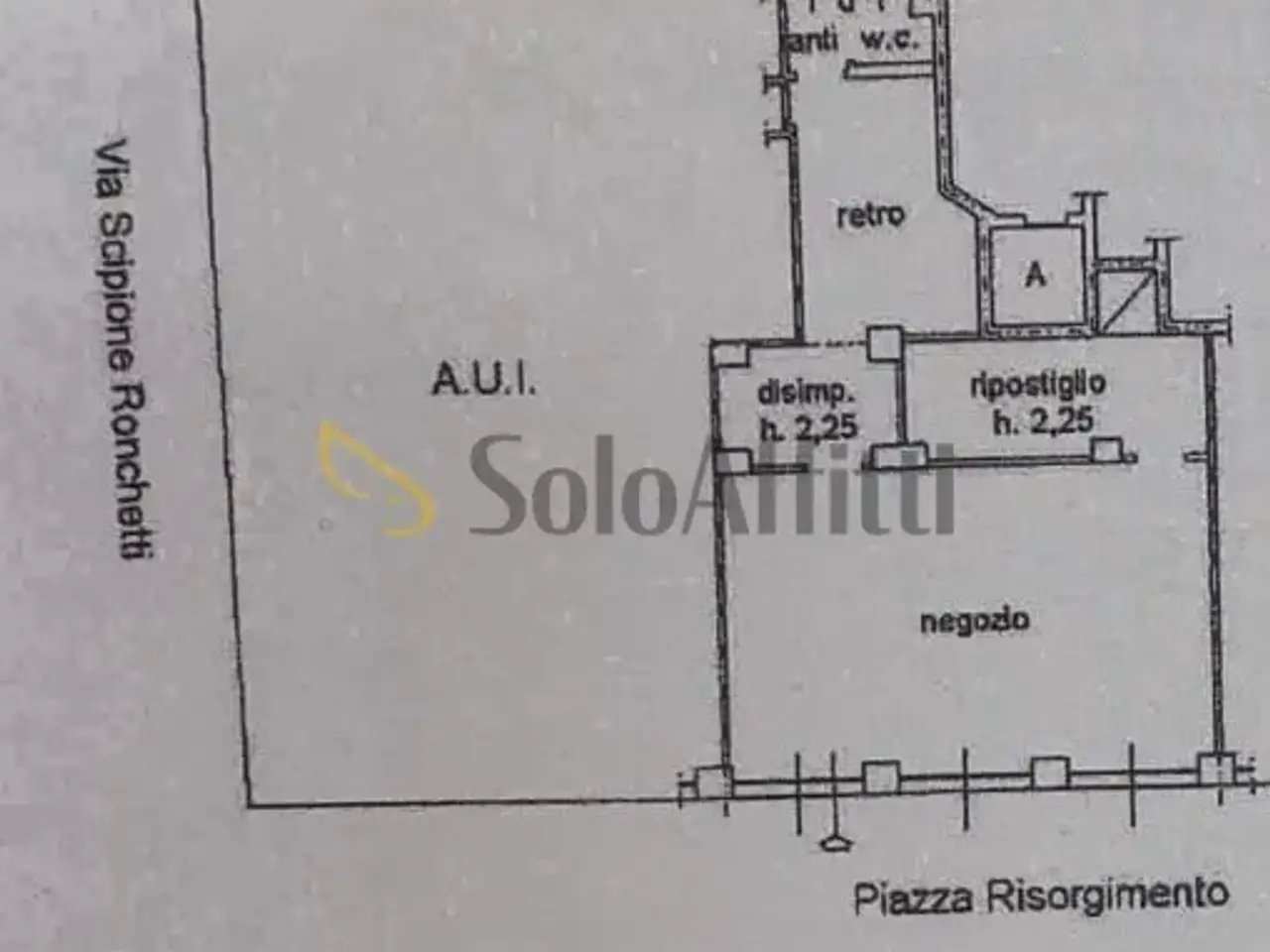 Negozio in , Gallarate, {3} - Planimetria 1