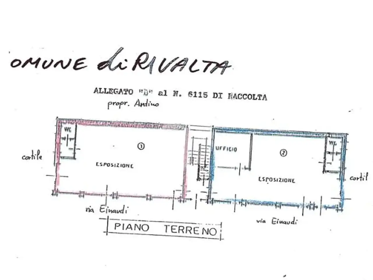 Negozio in Via Einaudi 96, Rivalta Di Torino, {3} - Planimetria 1