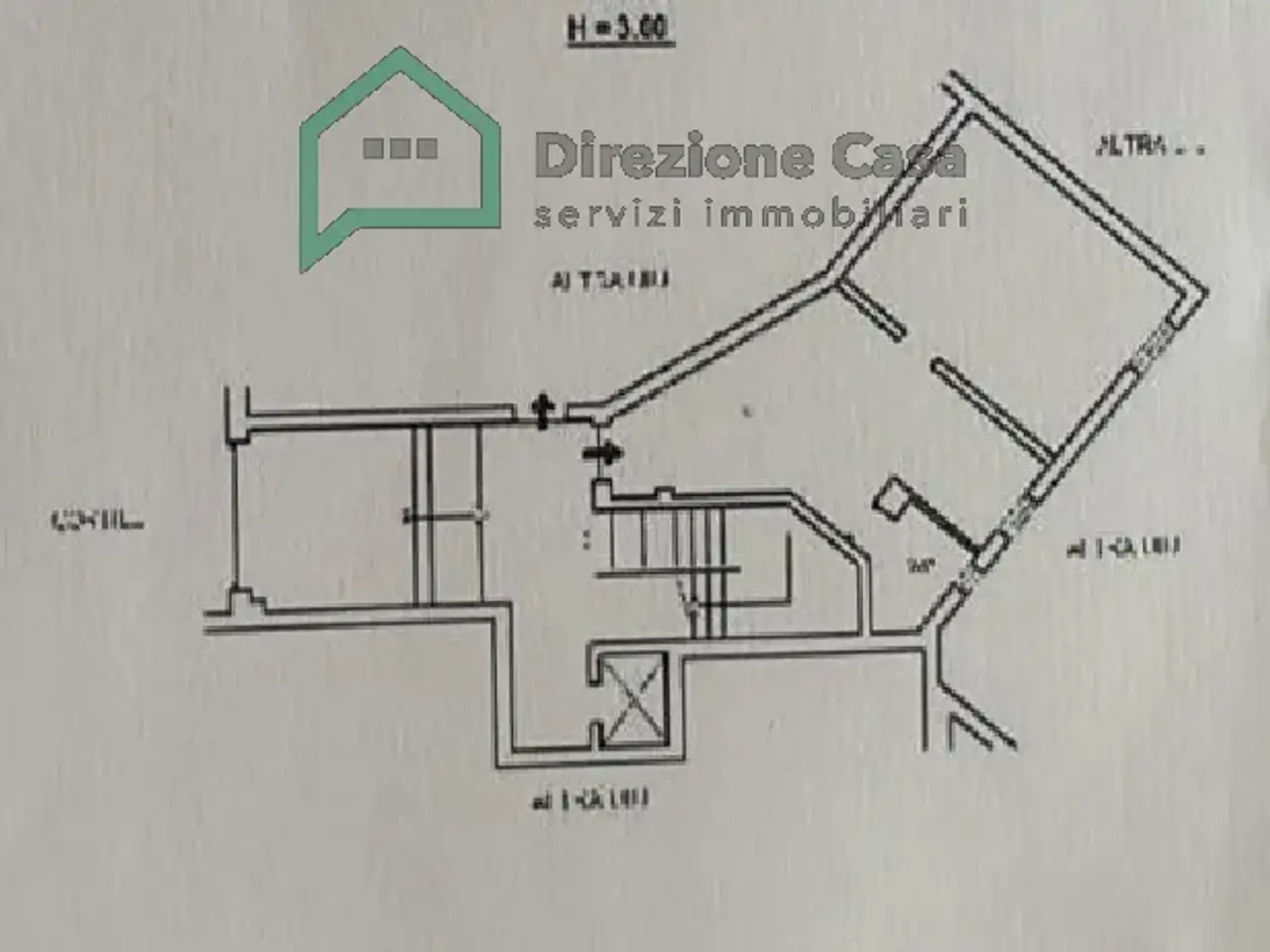 Ufficio in Via Serafino Biscardi 31, Napoli, {3} - Planimetria 1