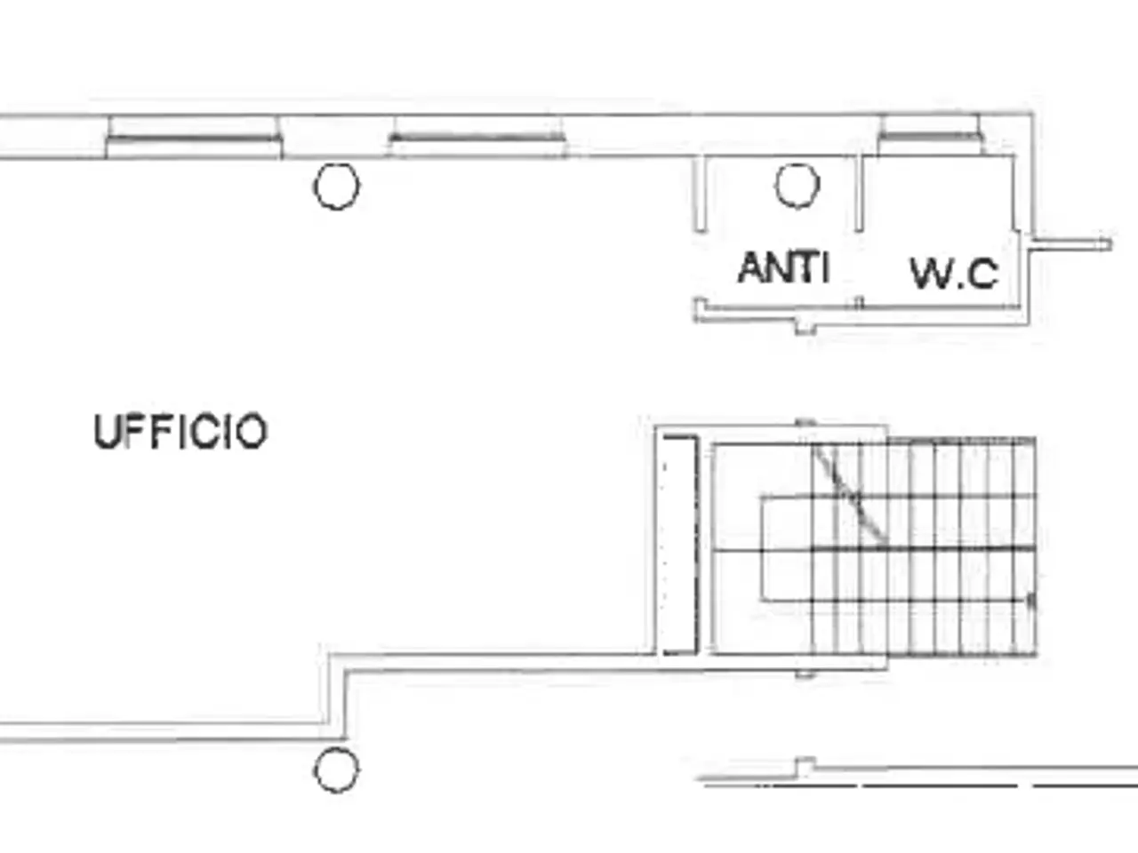 Ufficio in Piazza Trento, Este, {3} - Planimetria 1