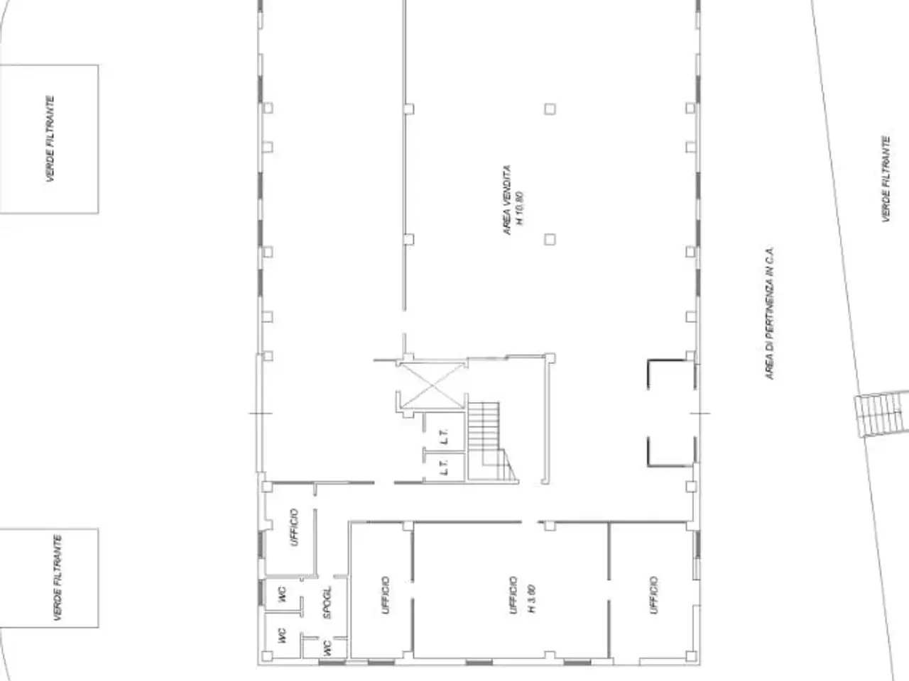 Negozio in Via Benaco 90, Bedizzole, {3} - Planimetria 1