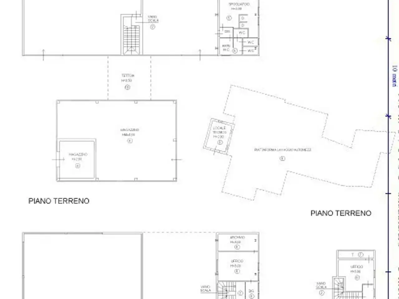 Magazzino in Località Casone, Scarlino, {3} - Planimetria 1