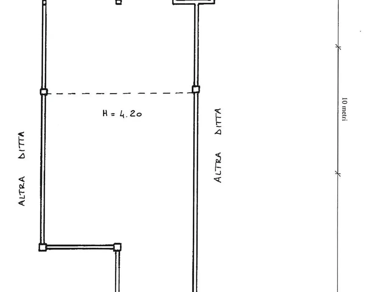 Capannone in Viale Rimembranze 54, Sesto San Giovanni, {3} - Planimetria 1