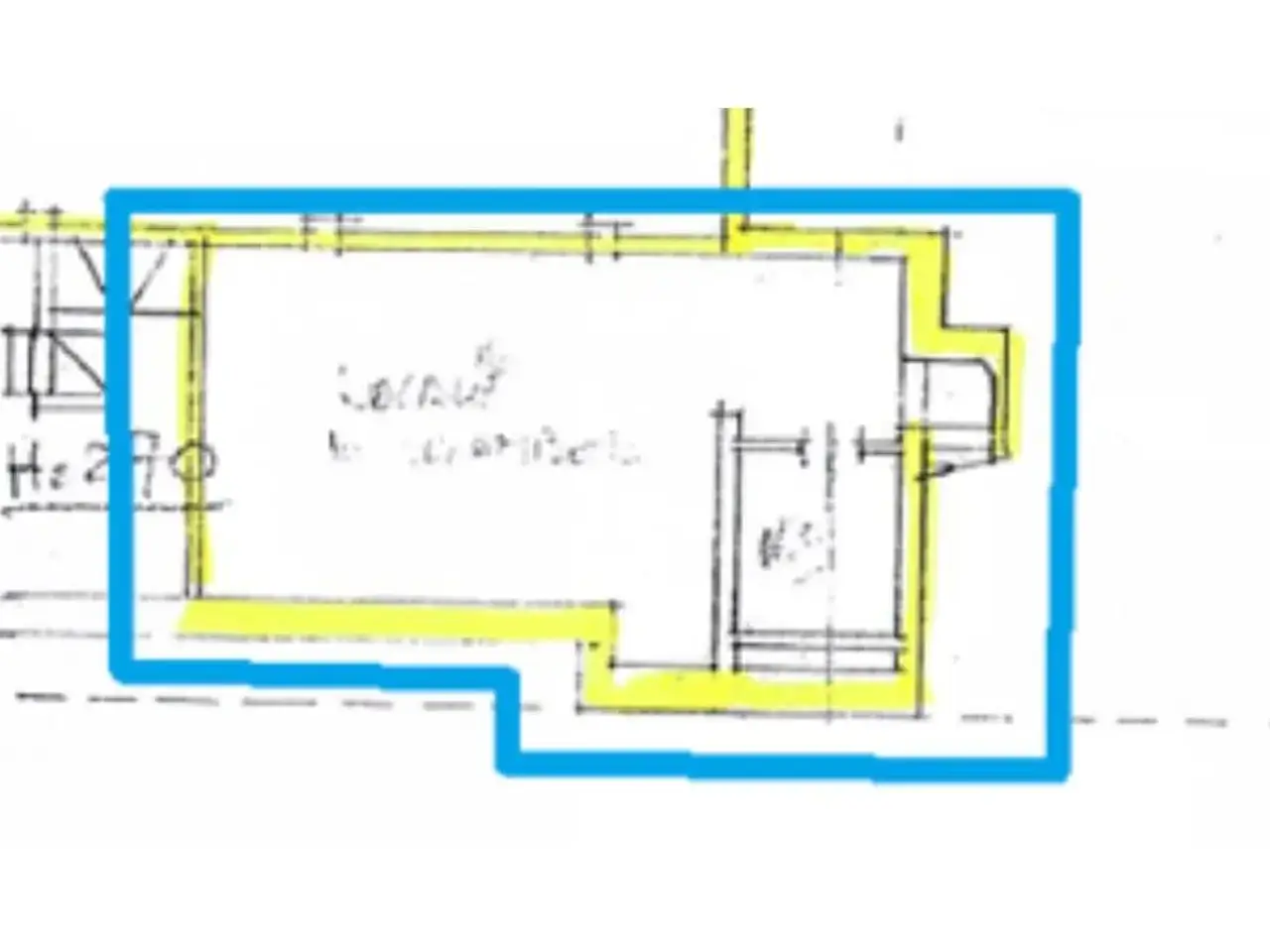 Ufficio in Piazza Vincenzo Rosa, Palazzolo Sull'Oglio, {3} - Planimetria 1