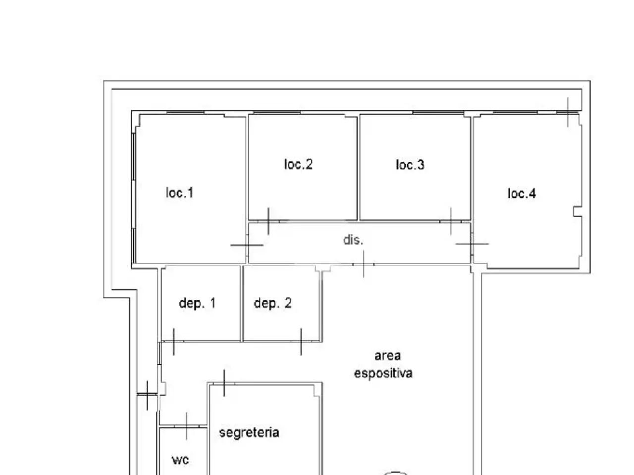 Magazzino in Via Paiella Catullo 13, Marino, {3} - Planimetria 1