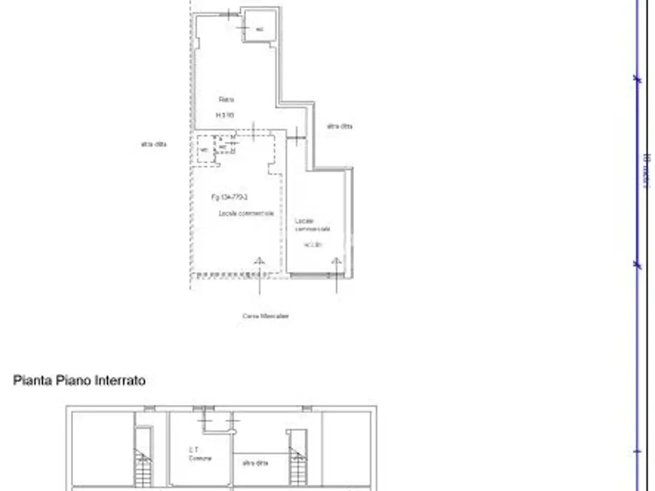 Negozio in Corso Moncalieri 205/Bis, Torino, {3} - Planimetria 1
