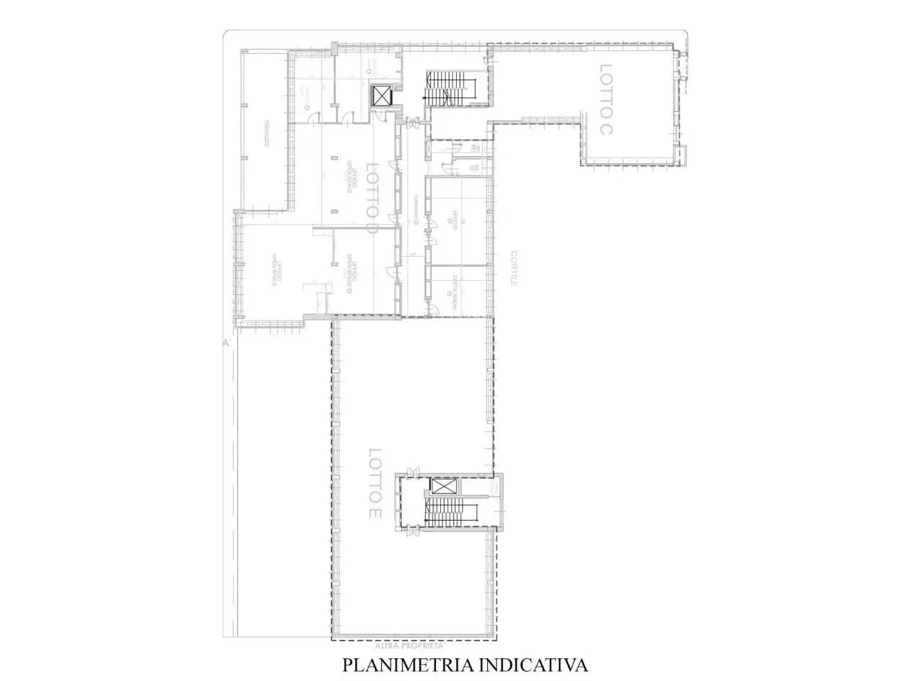 Ufficio in Corso Roma 17, Moncalieri, {3} - Planimetria 1