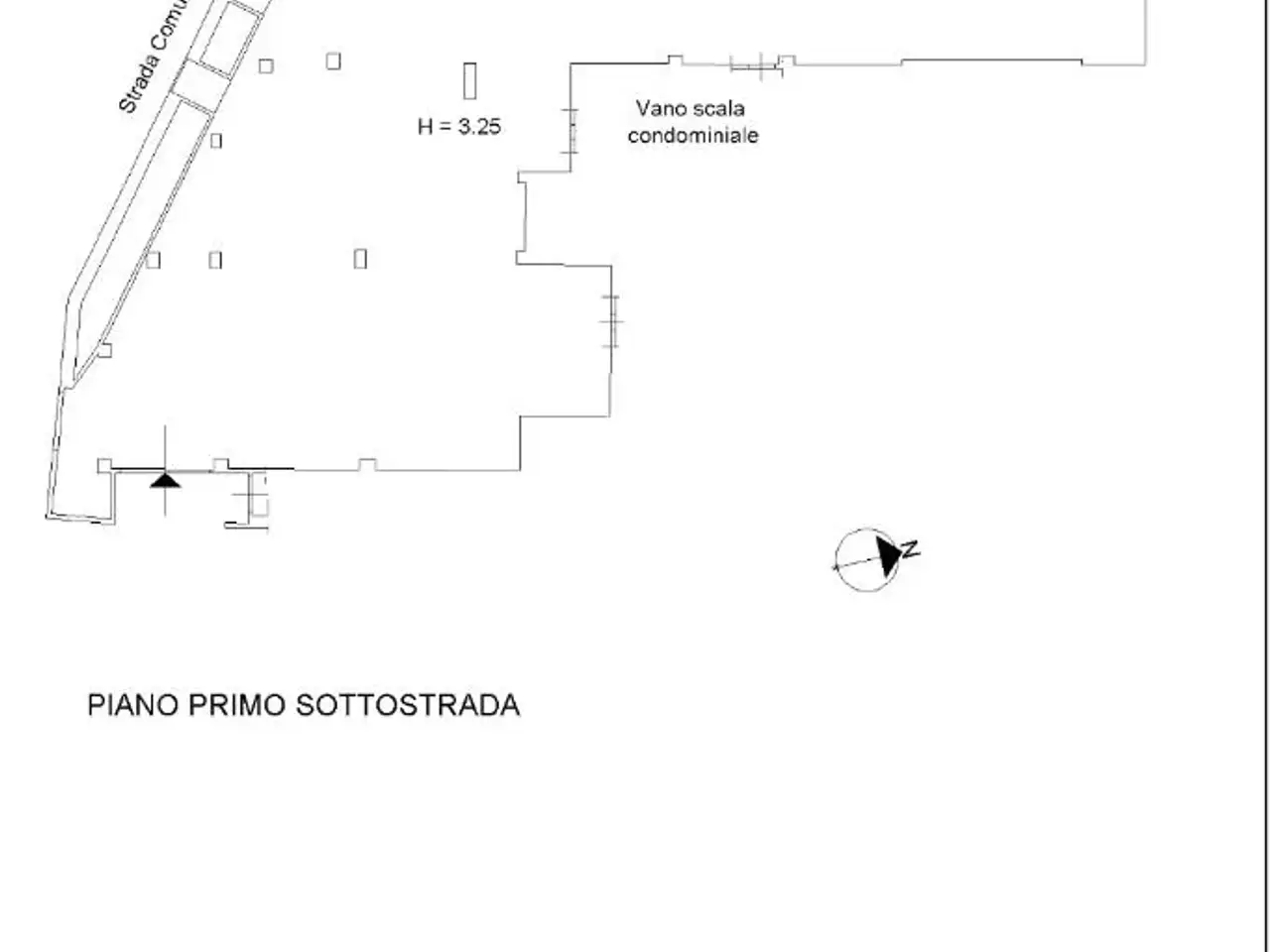 Magazzino in Via Barletti, Casarza Ligure, {3} - Planimetria 1