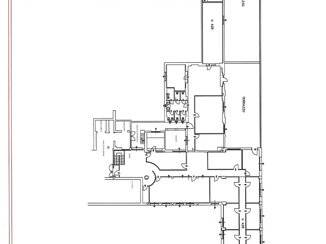 Ufficio in Via Privata Oslavia 17, Milano, {3} - Planimetria 1