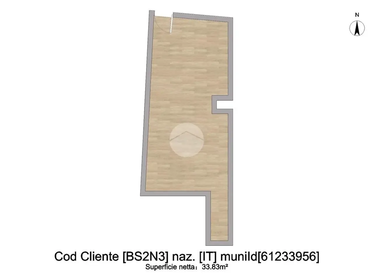 Ufficio in Via P. Superiore 36, Ospitaletto, {3} - Planimetria 1