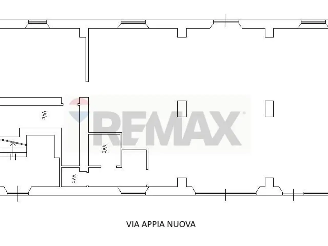 Negozio in Via Appia Nuova 44, Terracina, {3} - Planimetria 1