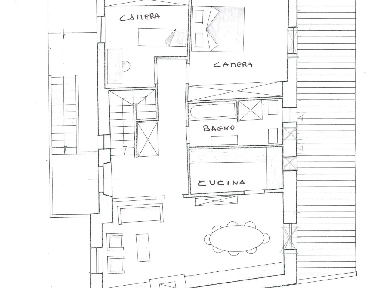 Casa indipendente in vendita, a del Giardinetto 19, Capannori - Planimetria 1