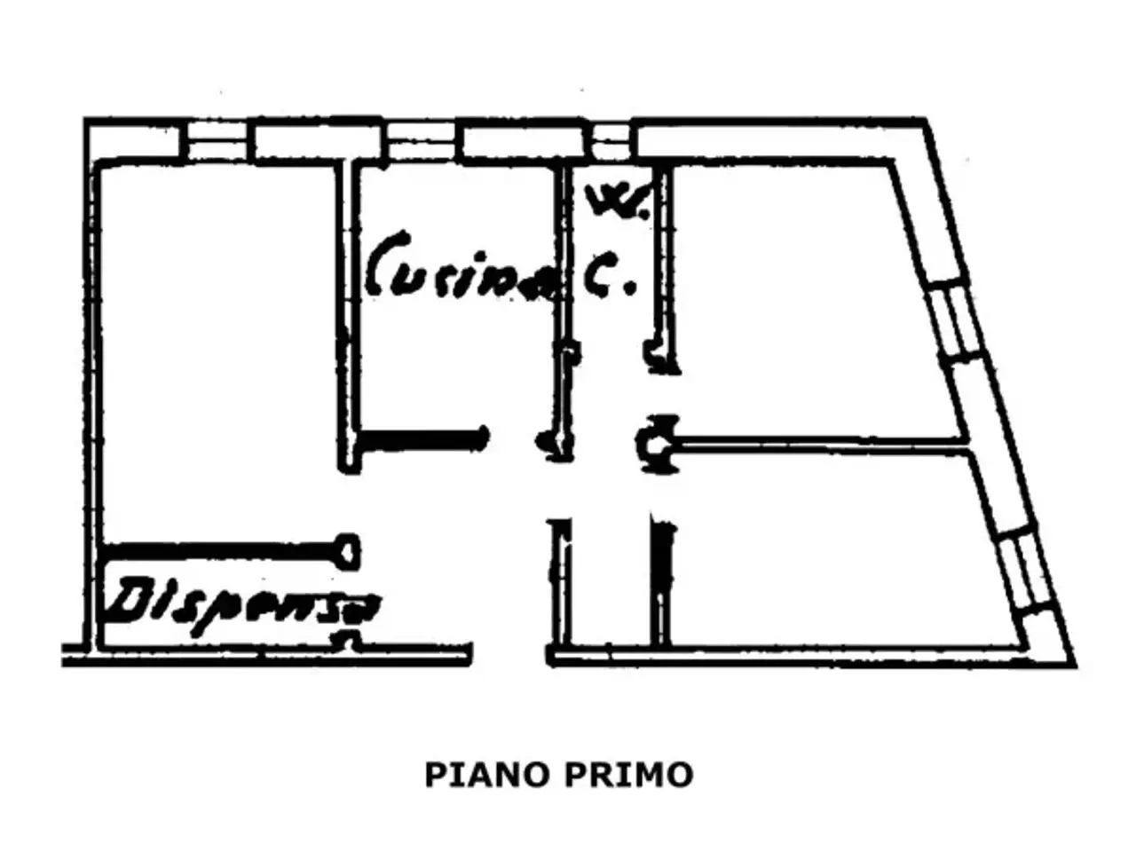 Ufficio in Via Bolzaneto 33, Genova, {3} - Planimetria 1