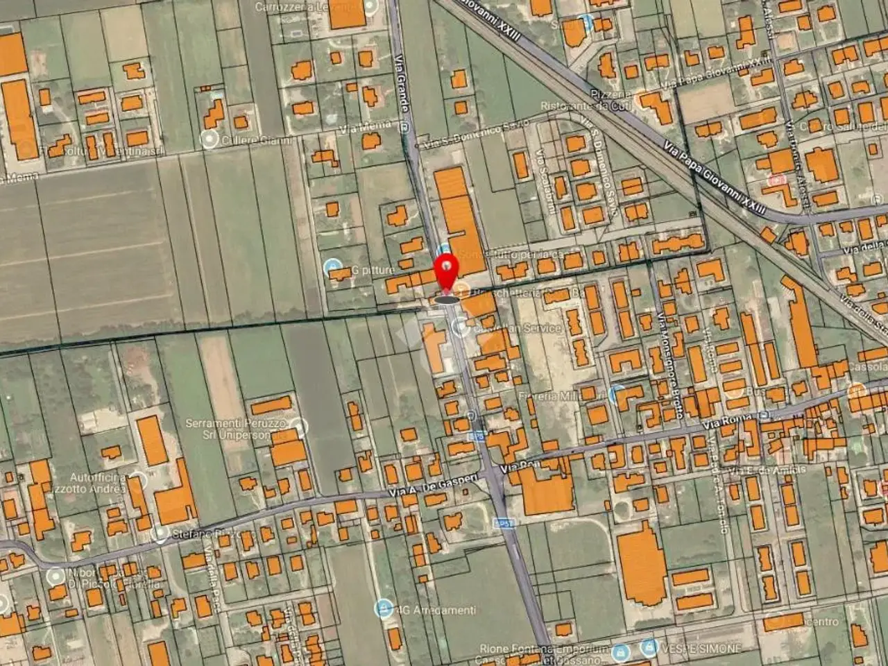 Ufficio in Via da Vinci 159, Cassola, {3} - Planimetria 1
