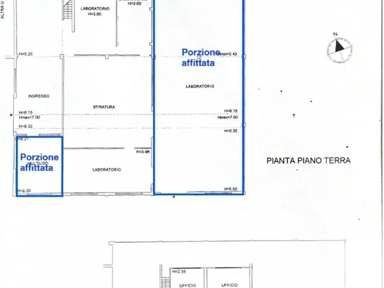 Capannone in Via Sicilia 17, San Giovanni In Persiceto, {3} - Planimetria 1