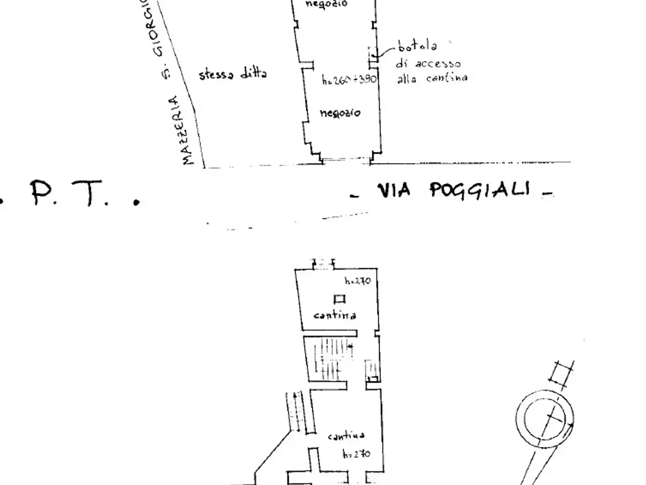 Negozio in Via Cristoforo Poggiali 9, Piacenza, {3} - Planimetria 1