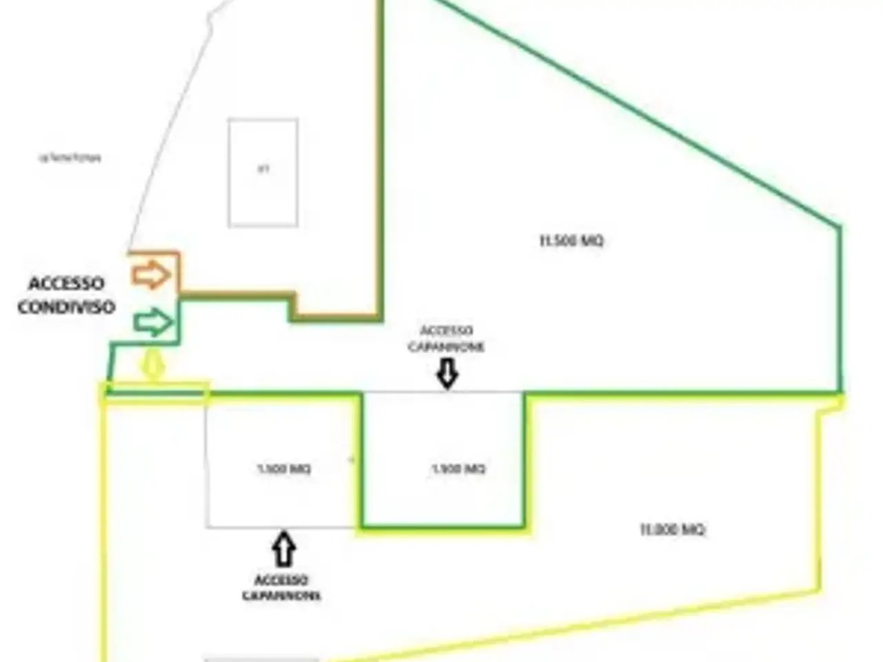 Magazzino in Via Consiglio d'Europa 10, Monfalcone, {3} - Planimetria 1