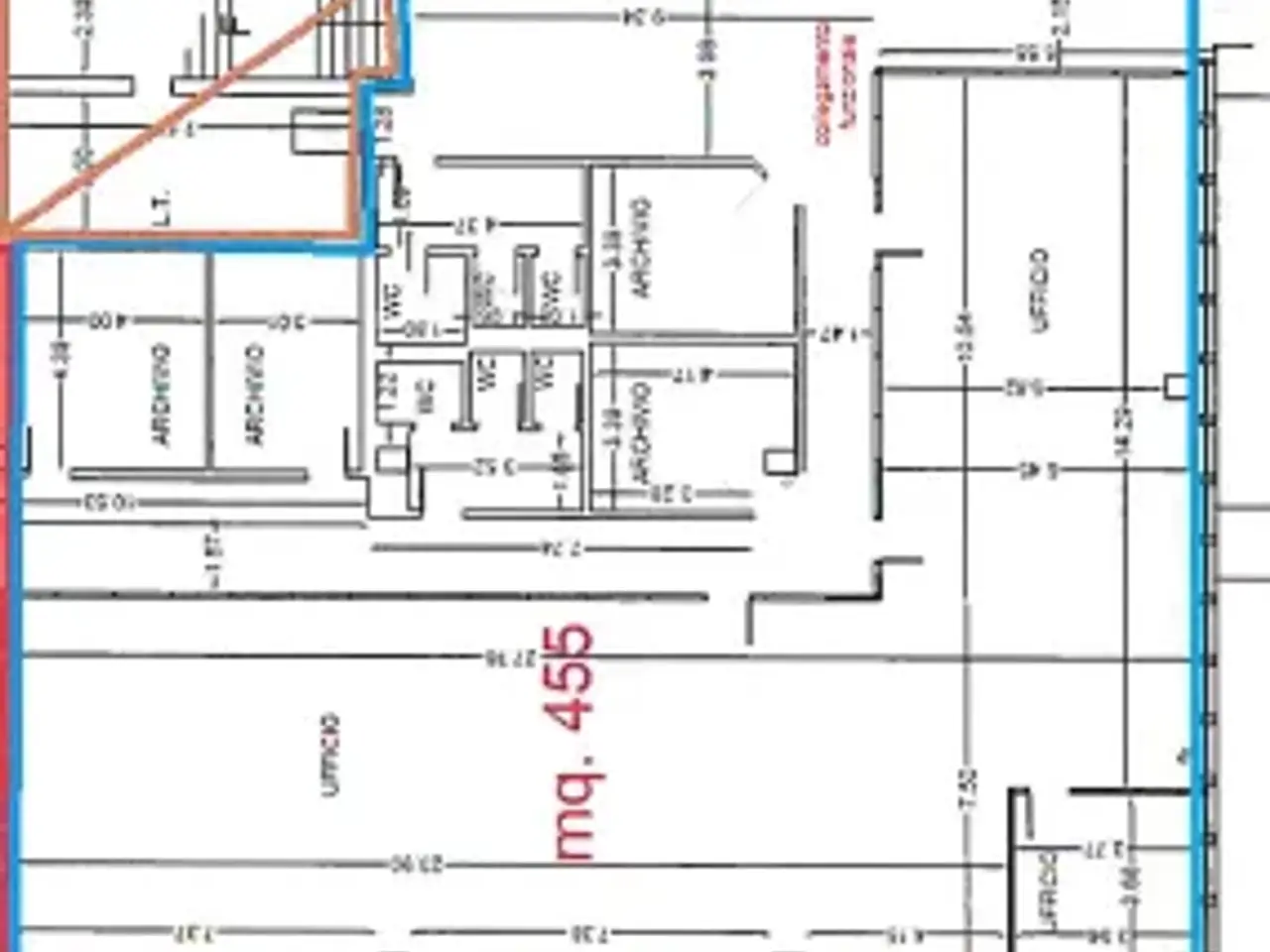 Ufficio in Mogliano Veneto, Mogliano Veneto, {3} - Planimetria 1