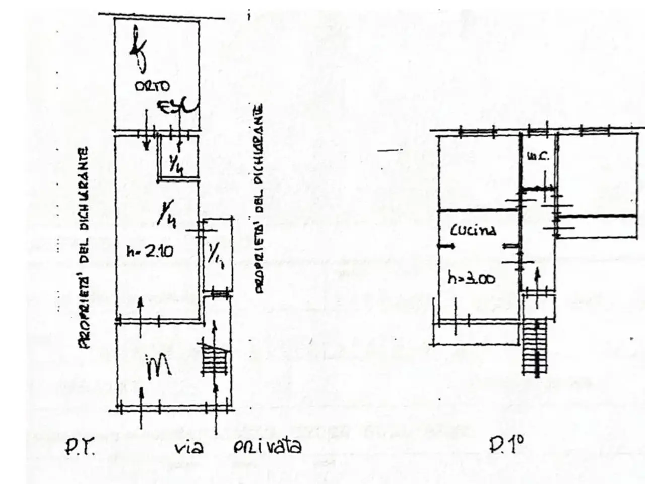 Quadrilocale in vendita, Via Cristoforo Colombo, Santa Croce Sull'Arno - Planimetria 1