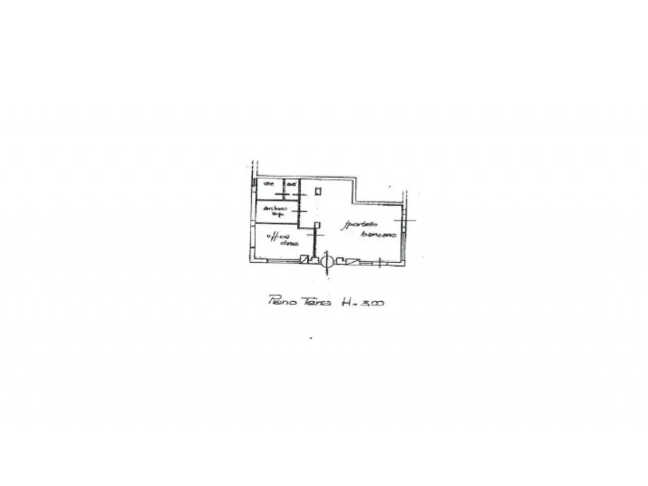 Ufficio in Via del Prete, 69, 47841 Cattolica Rn, Italia, Cattolica, {3} - Planimetria 1