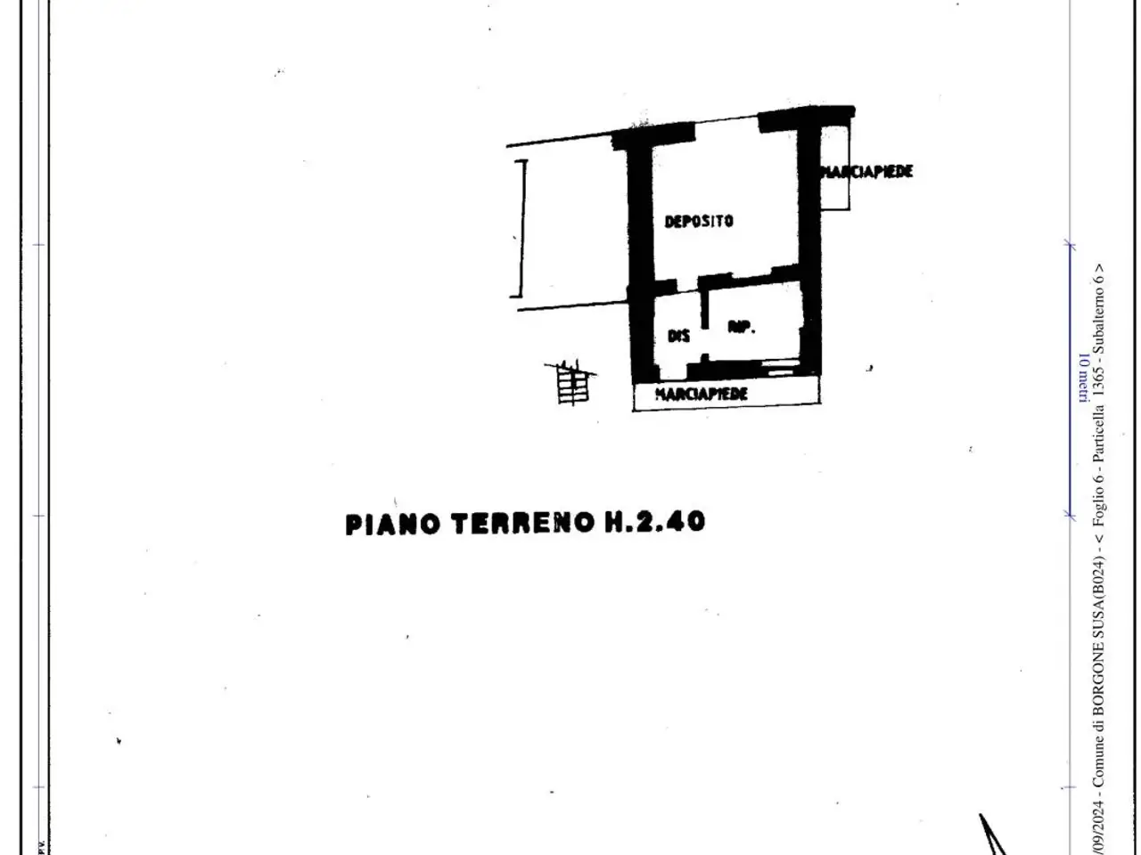 Casa indipendente in vendita, Via Bruno Mosconi 2, Borgone Susa - Planimetria 1
