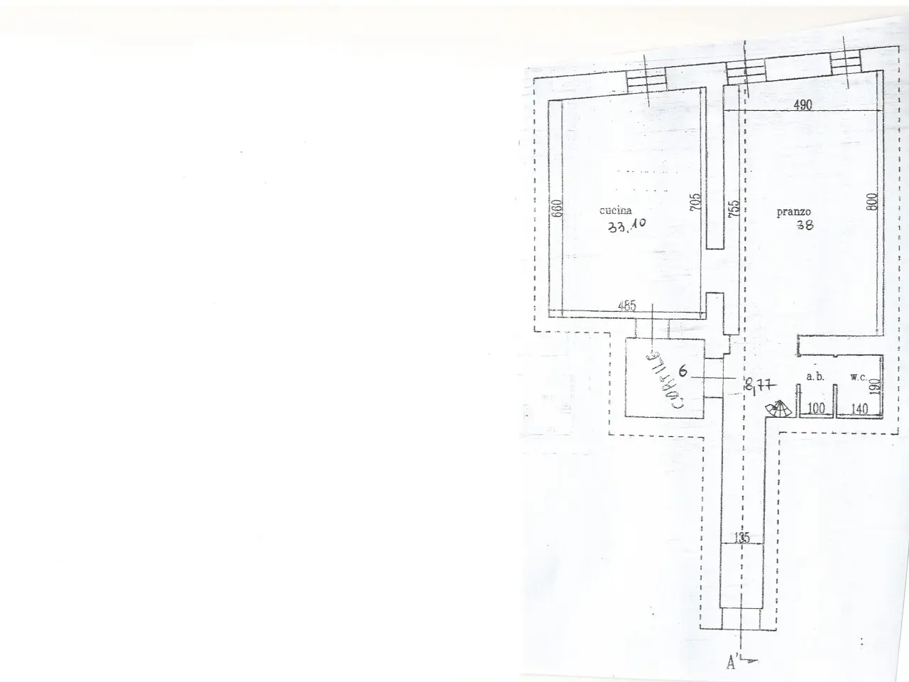 Hotel in , Sarzana, {3} - Planimetria 1