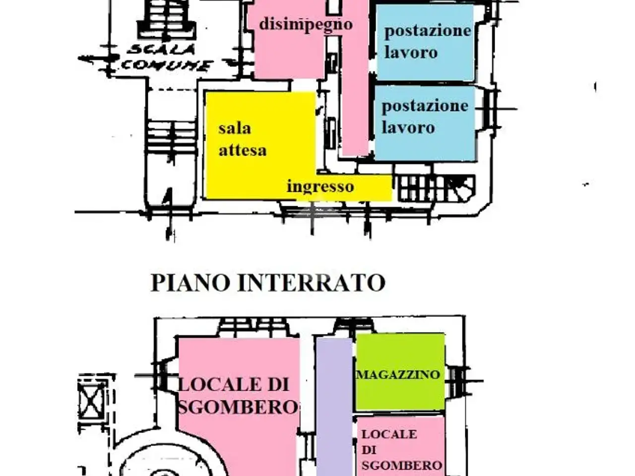 Negozio in Spalto Gamondio 15, Alessandria, {3} - Planimetria 1