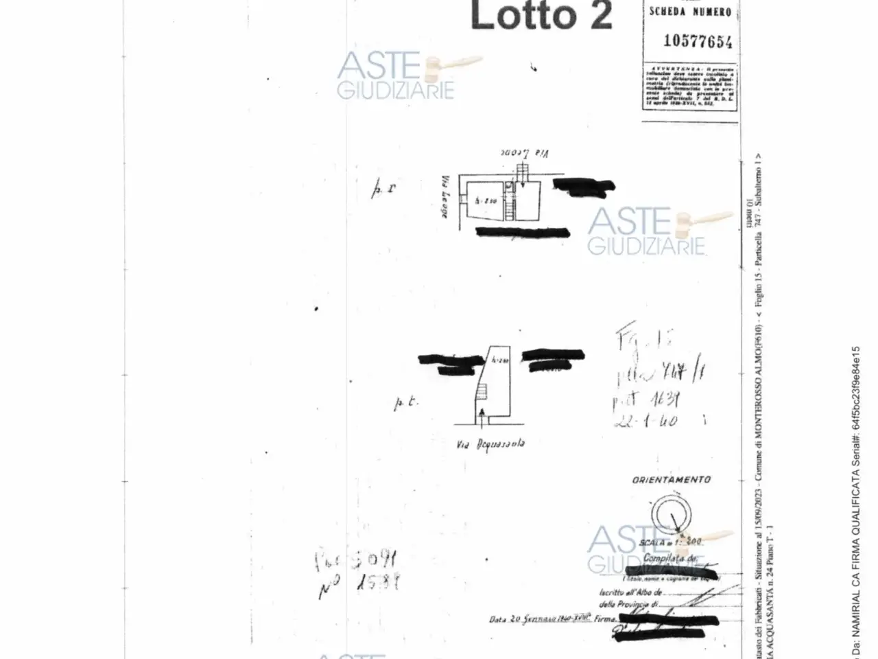 Deposito in Via Acquasanta, 24, 97010 Monterosso Almo Rg, Italia 24, Monterosso Almo, {3} - Planimetria 1