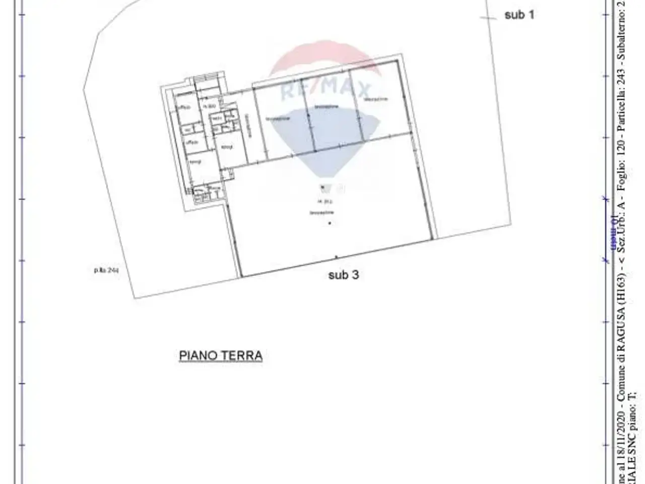 Capannone in Strada Provinciale 73, Ragusa, {3} - Planimetria 1