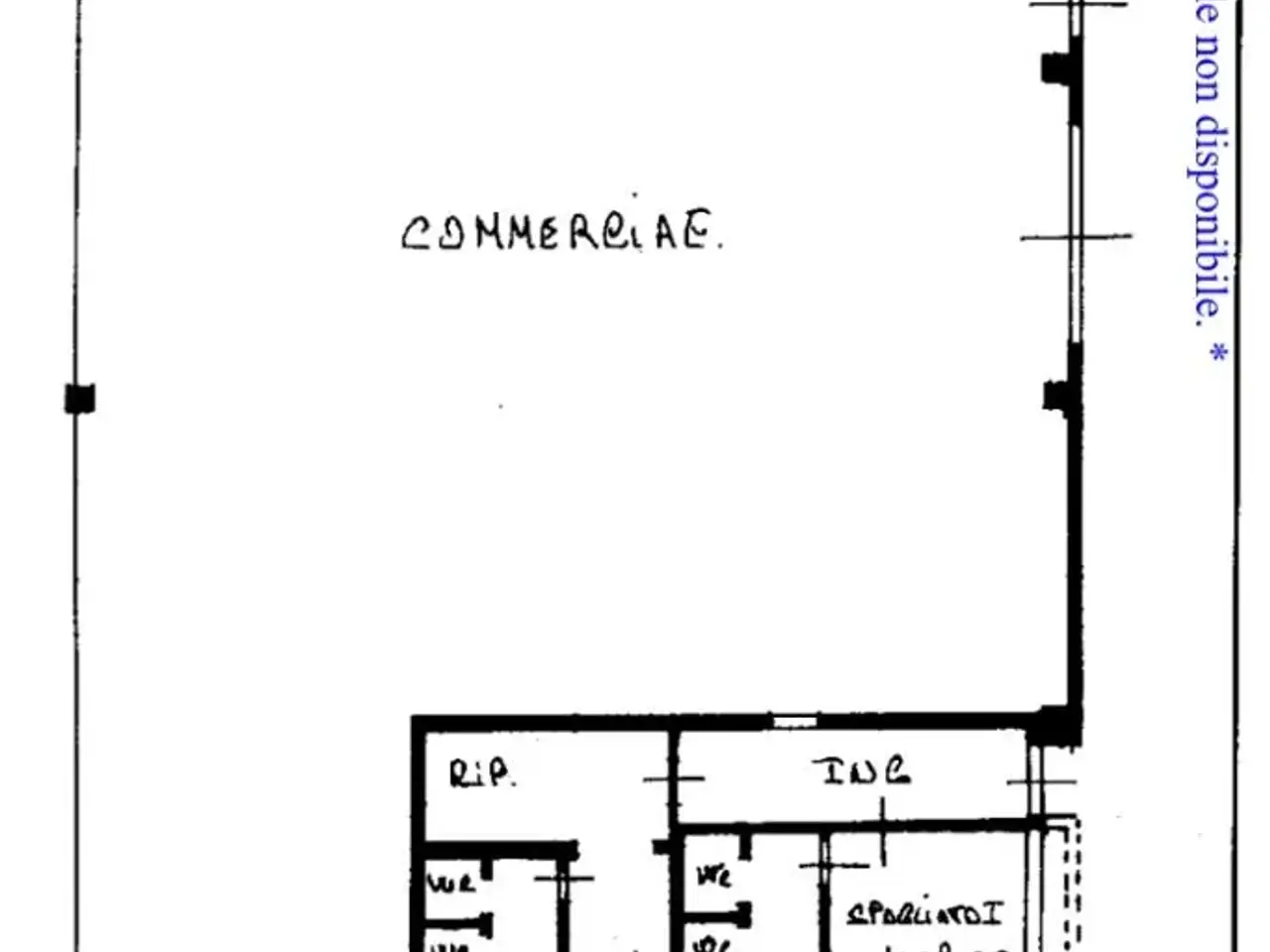 Capannone in Via Emilia Ospizio 23, Reggio Emilia, {3} - Planimetria 1
