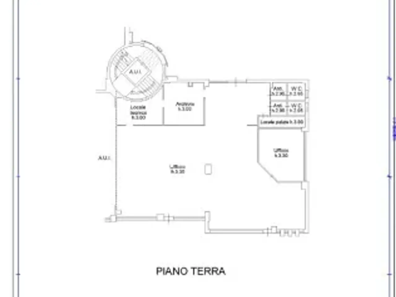 Ufficio in Via Lama di Quartirolo Interna 23, Carpi, {3} - Planimetria 1