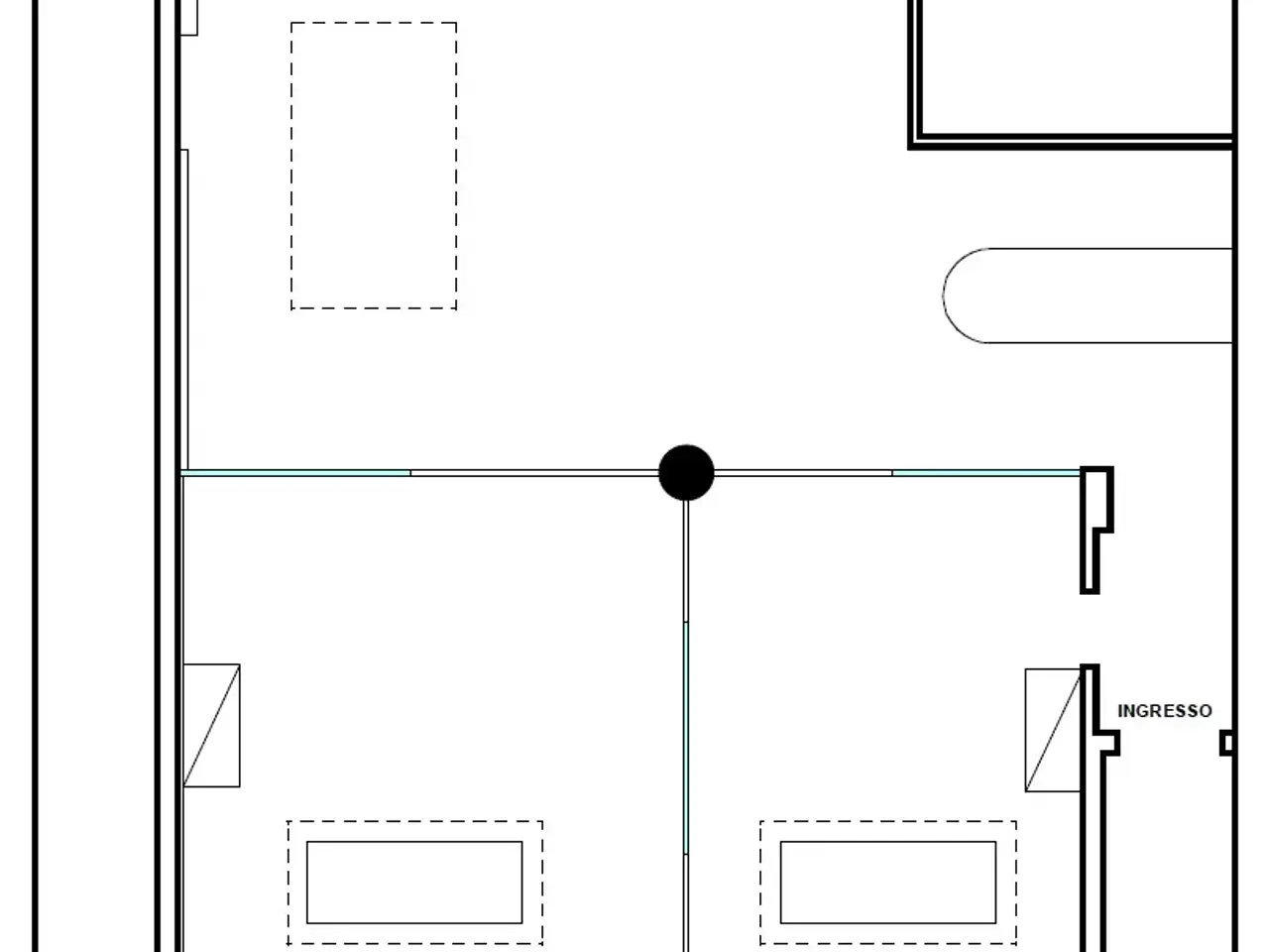 Ufficio in Via Savelli, Padova, {3} - Planimetria 1